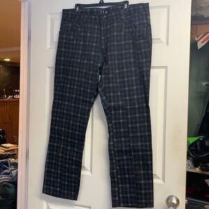 VINTAGE Fusai Men’s Checkered Pants 40/32 💙